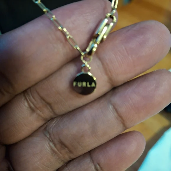 Furla Arch Pearl Necklace With Dustbag and Box Full Inclusion NWT - Picture 9 of 13